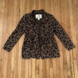 Tabitha Leopard Utility Jacket
